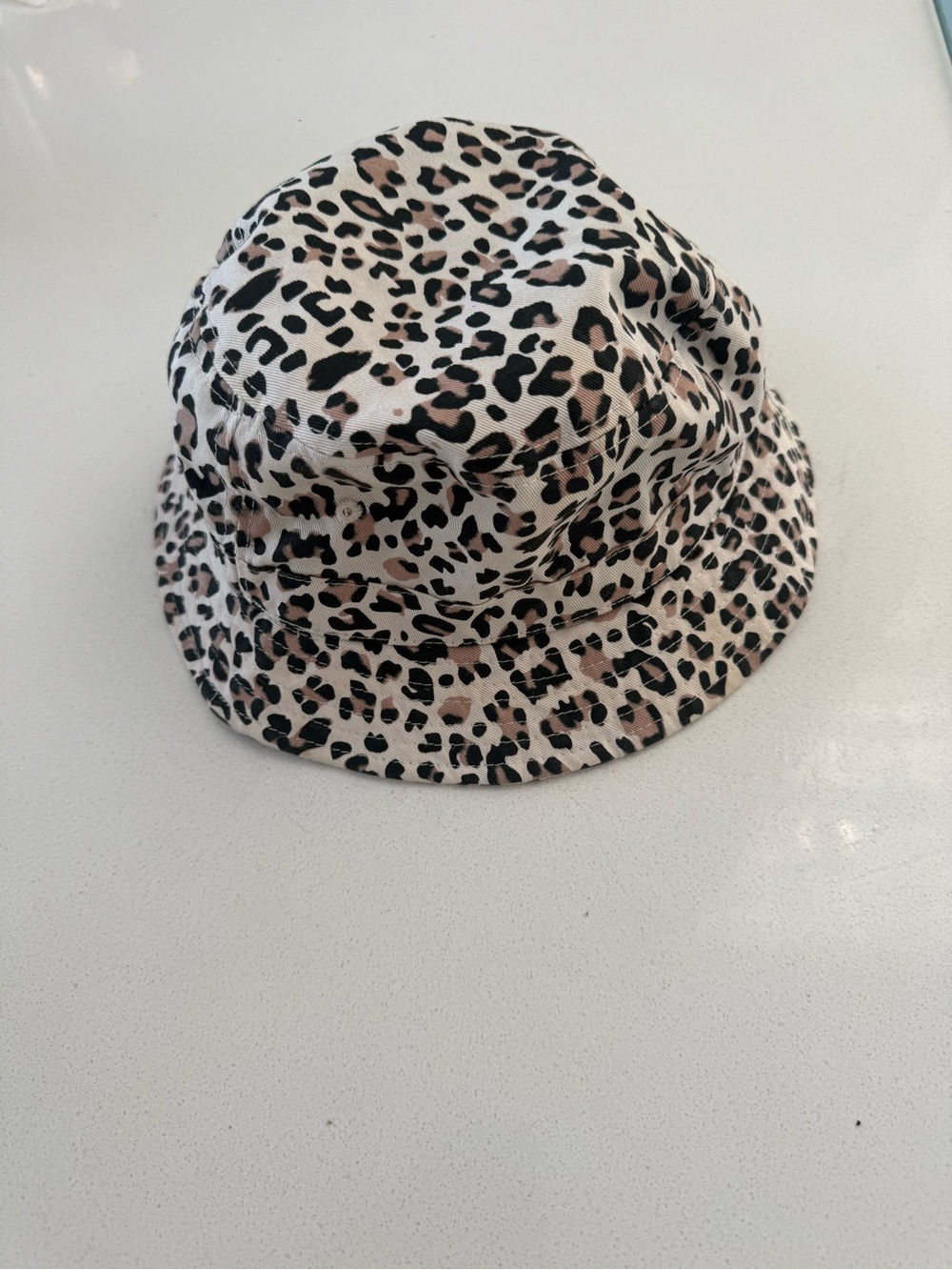 Urban Outfitters Kids Leopard Bucket Hat - Beige, Black, Light Brown